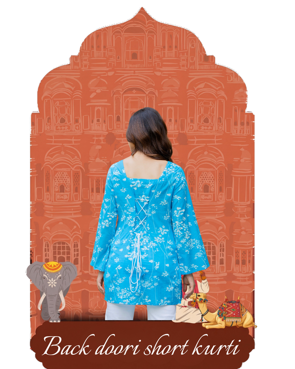 Back Doori Short Kurti